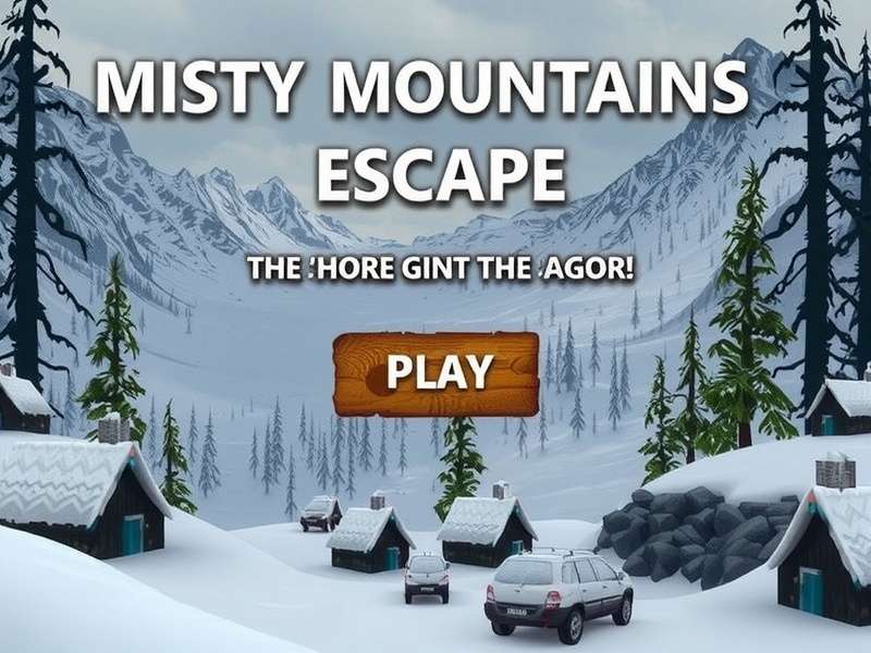 Misty Mountains Escape Game Screenshot